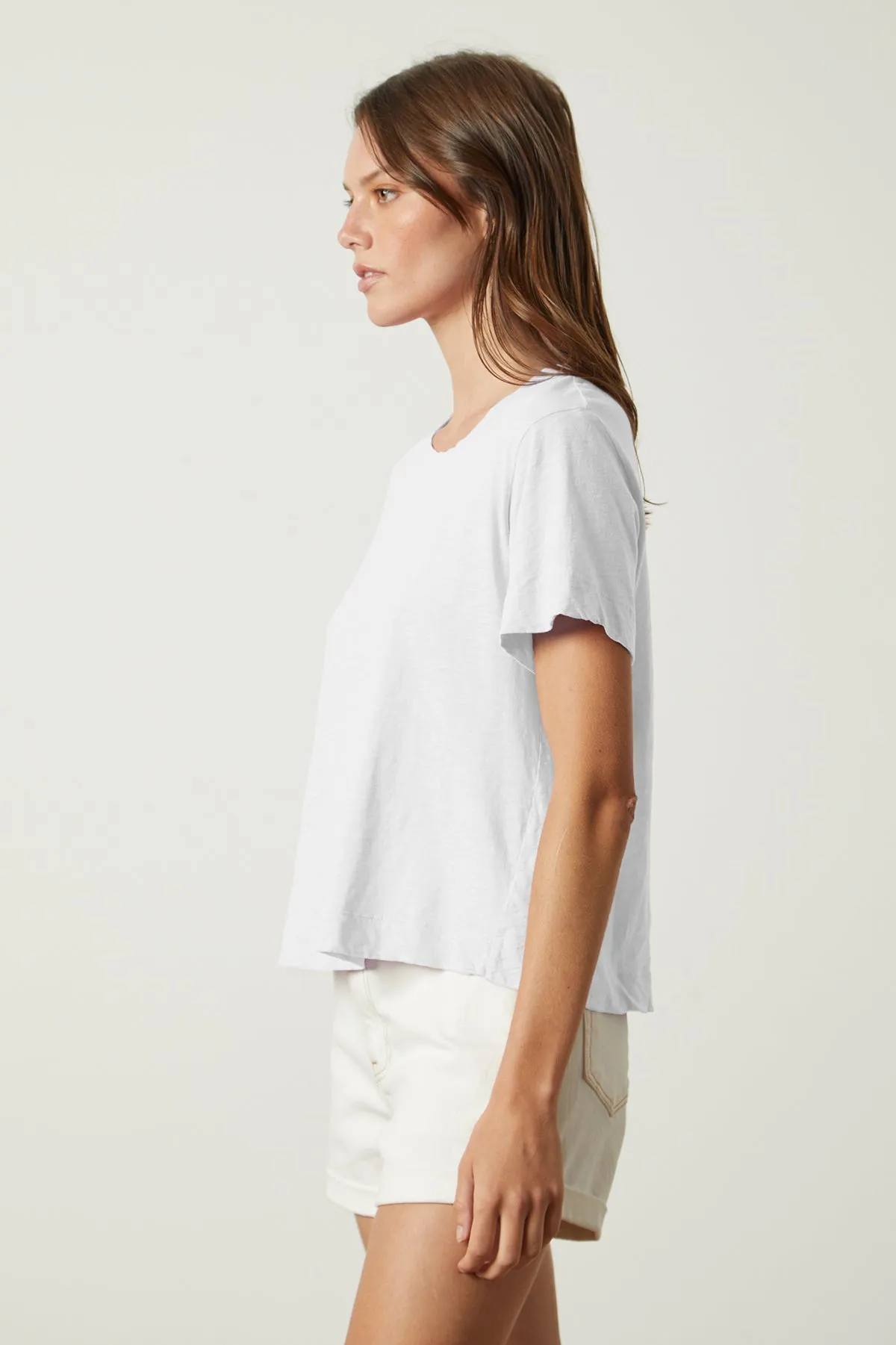 LULA COTTON SLUB SWING TEE