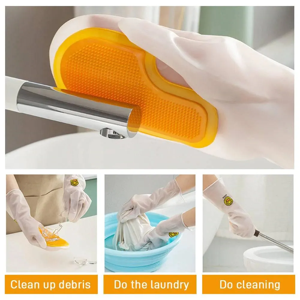 Magic Reusable Silicone Dishwashing Gloves