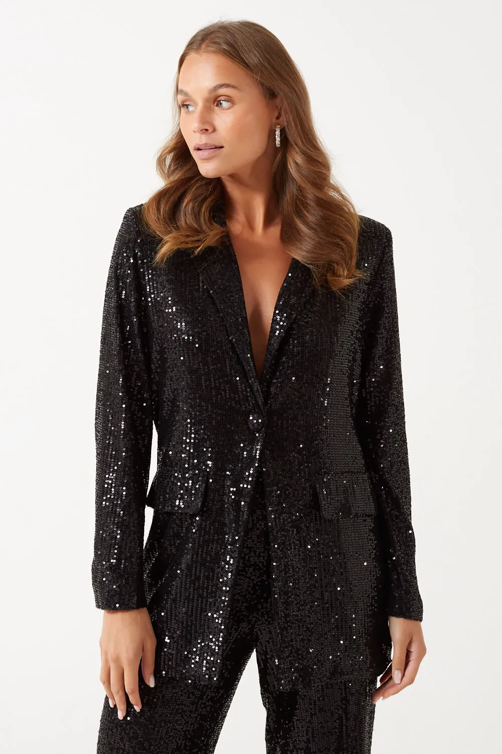 Marc Angelo Sequin Blazer