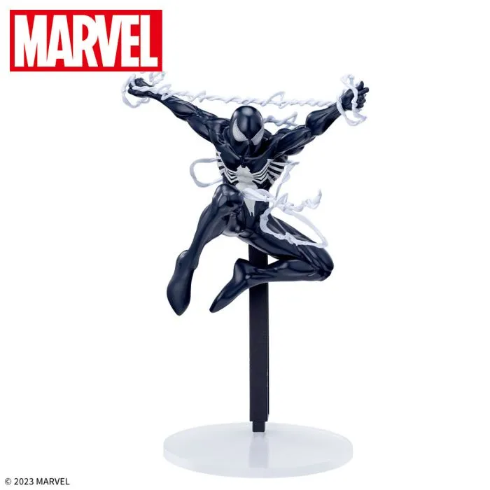 Marvel Comics - Black Costume Spider-Man - Sega Luminasta