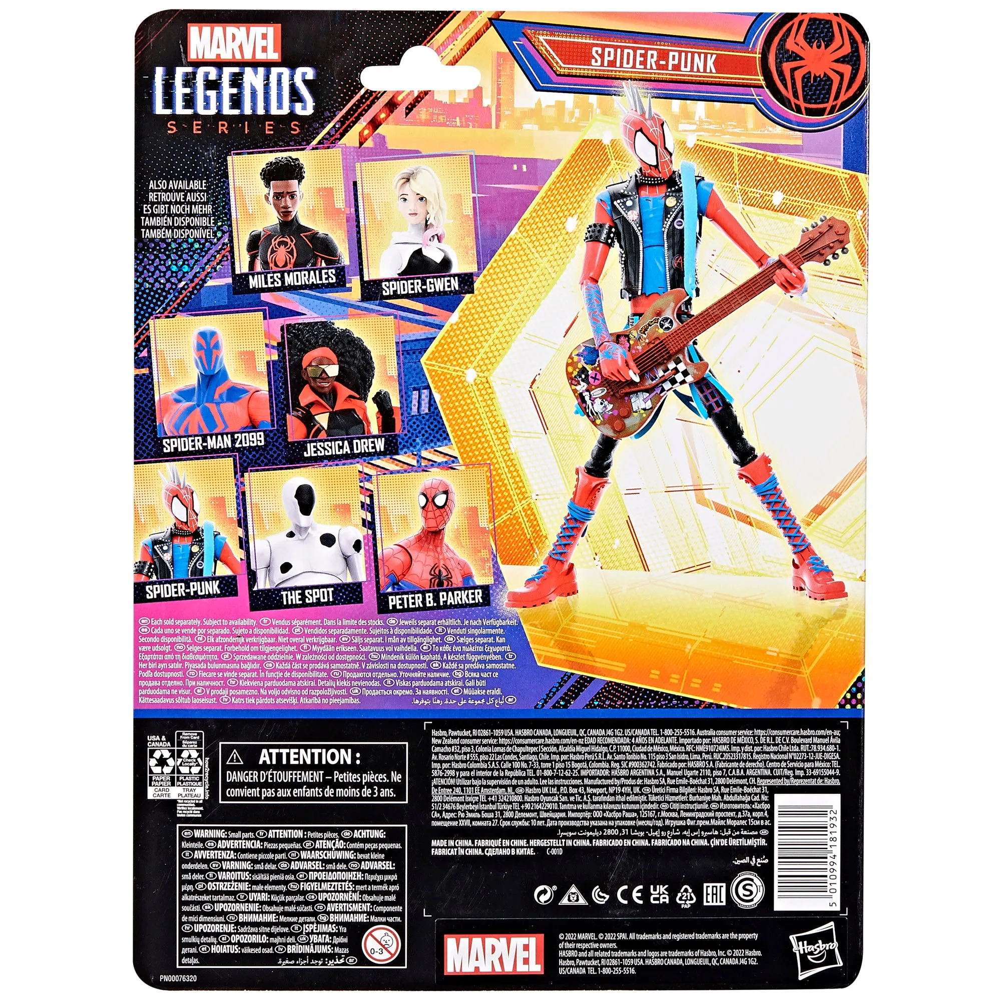 Marvel Legends Series Spider-Punk