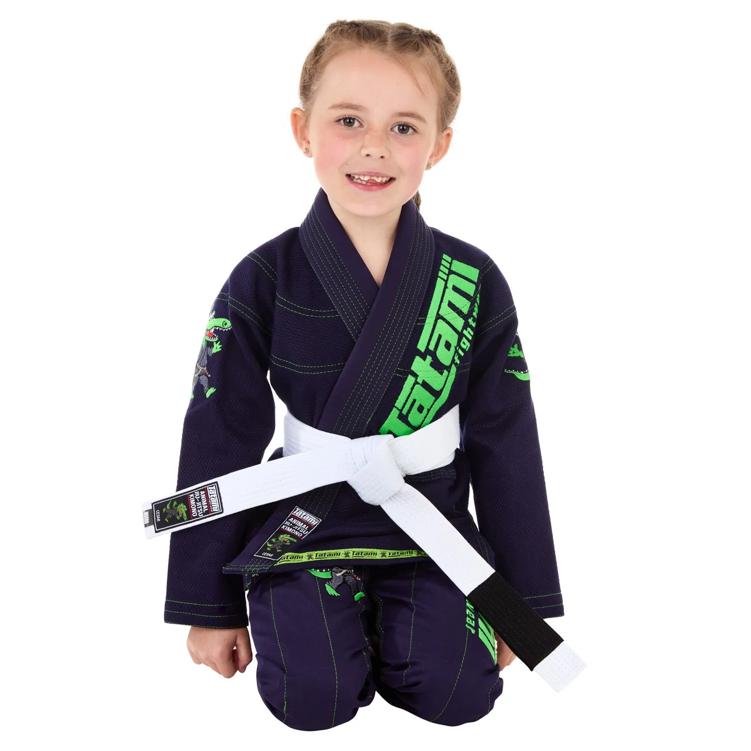 Meerkatsu Kids Animal Gi - Navy