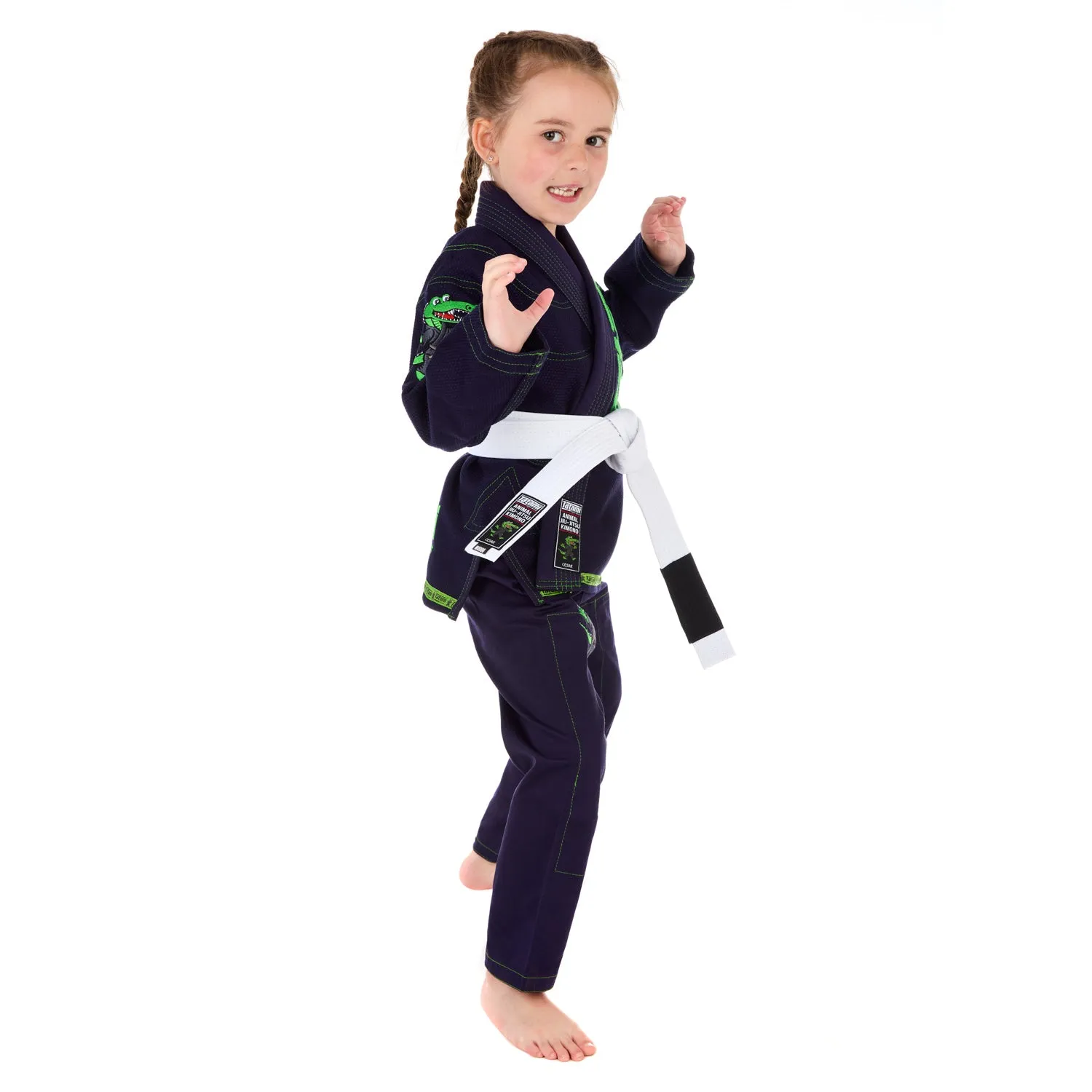 Meerkatsu Kids Animal Gi - Navy