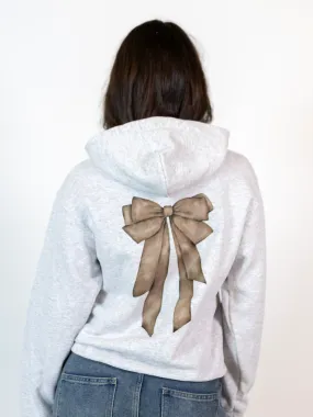 MEGA DOLLED UP (SORT) HOODIE (rygprint) - GRÅ