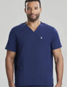 Mens 7-Pocket V-Neck Scrub Top