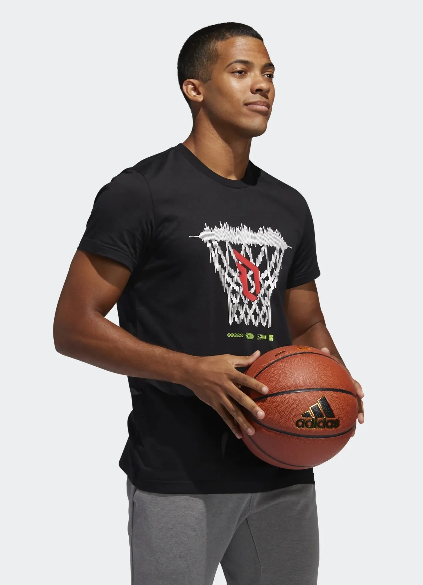 Men's • Basketball 10 Dame Logo Tee FM4791