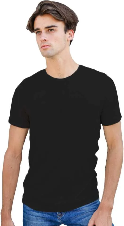 MENS SOLID ROUND NECK TEES