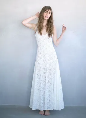 Meringue - Lace slip dress - Style # TH707