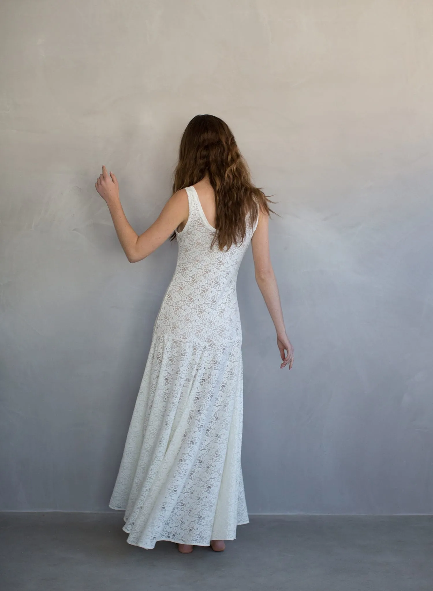 Meringue - Lace slip dress - Style # TH707