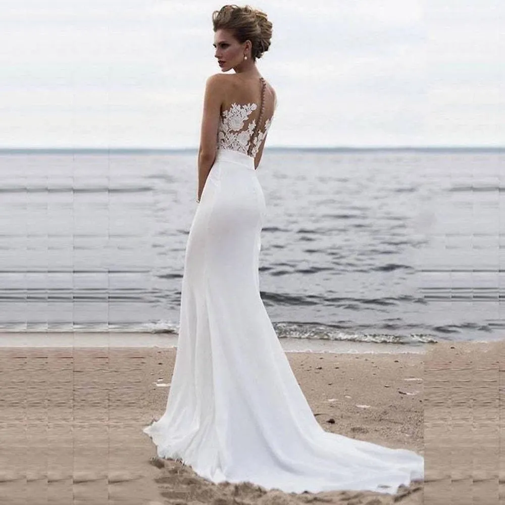 Mermaid Shimmer Wedding Dress