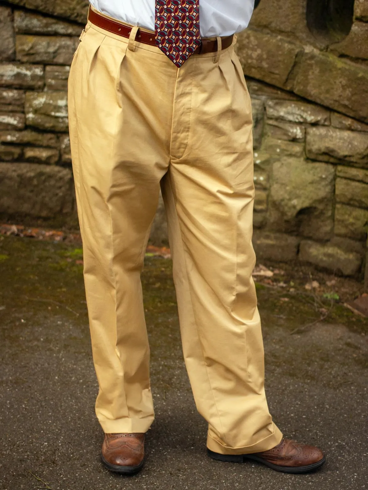 Midcentury Vintage Edwin High Waist Chino Trousers