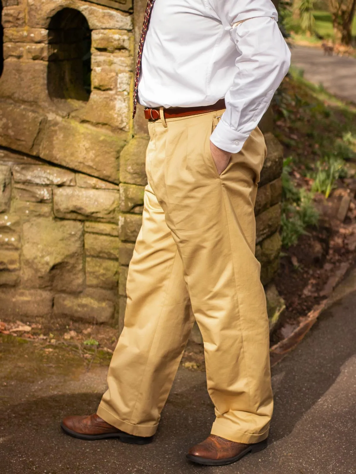 Midcentury Vintage Edwin High Waist Chino Trousers