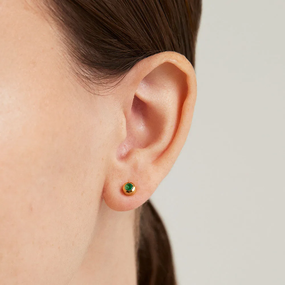 Mini Birthstone Studs