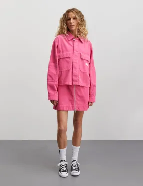 Mini Cord Soleil Jacket, Carmine Rose