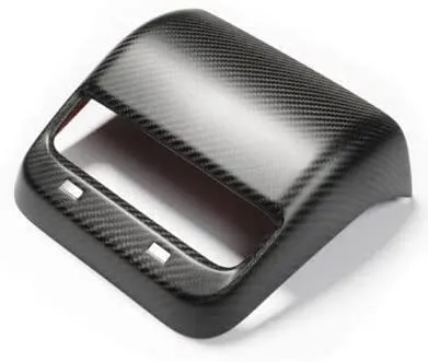 Model 3 / Y Backseat Air Vent Cap Cover - Carbon Fiber Interior Mods