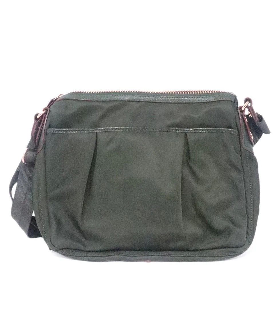 Mz Wallace Green Nylon Paige Crossbody