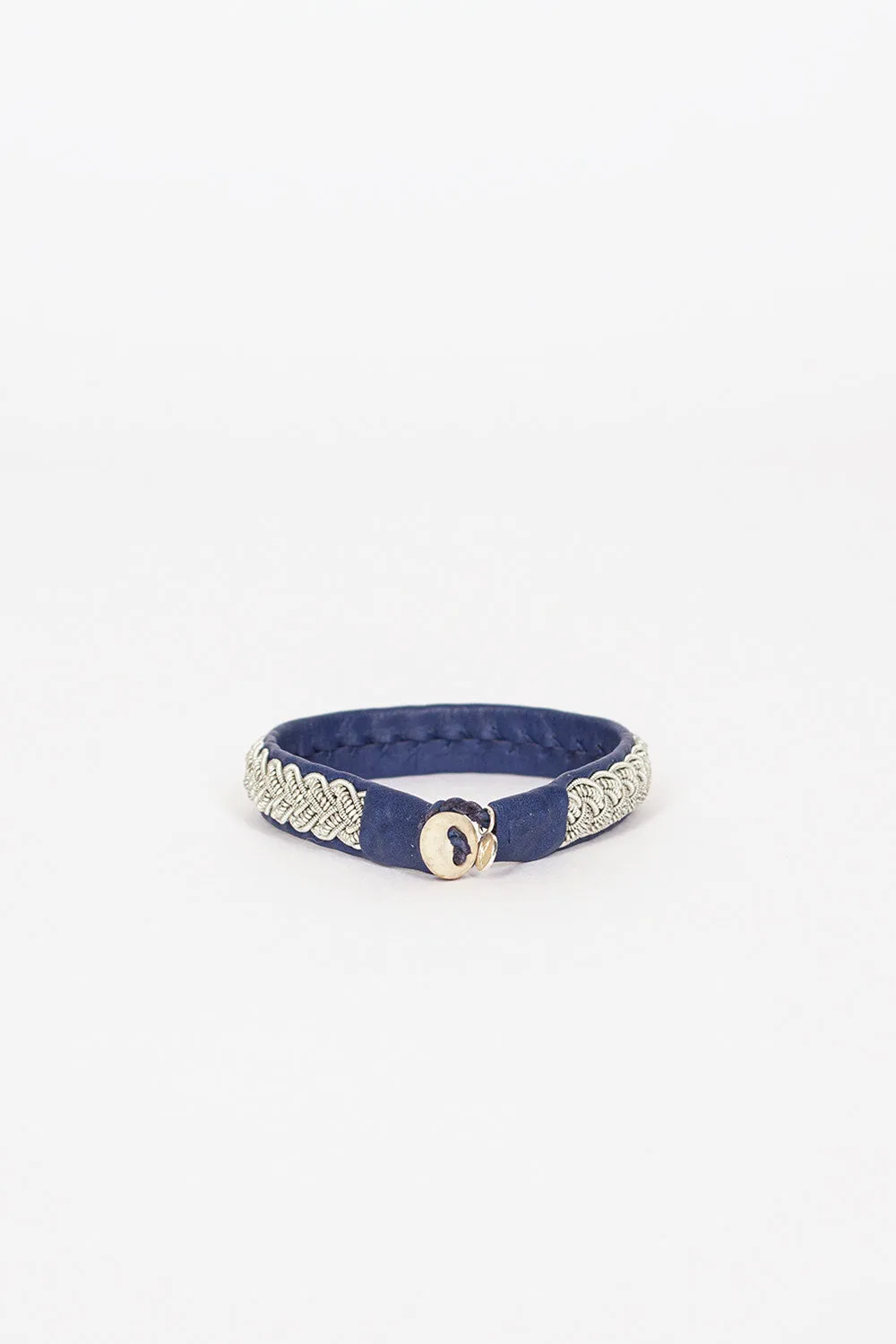 Navy Hide B Bracelet 3