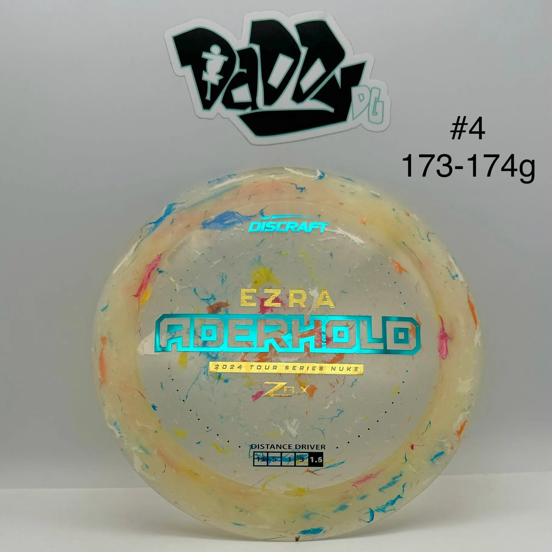 ****NEW Discraft Jawbreaker Z-line Flx Nuke 2024 Ezra Aderhold Tour Series Distance Driver