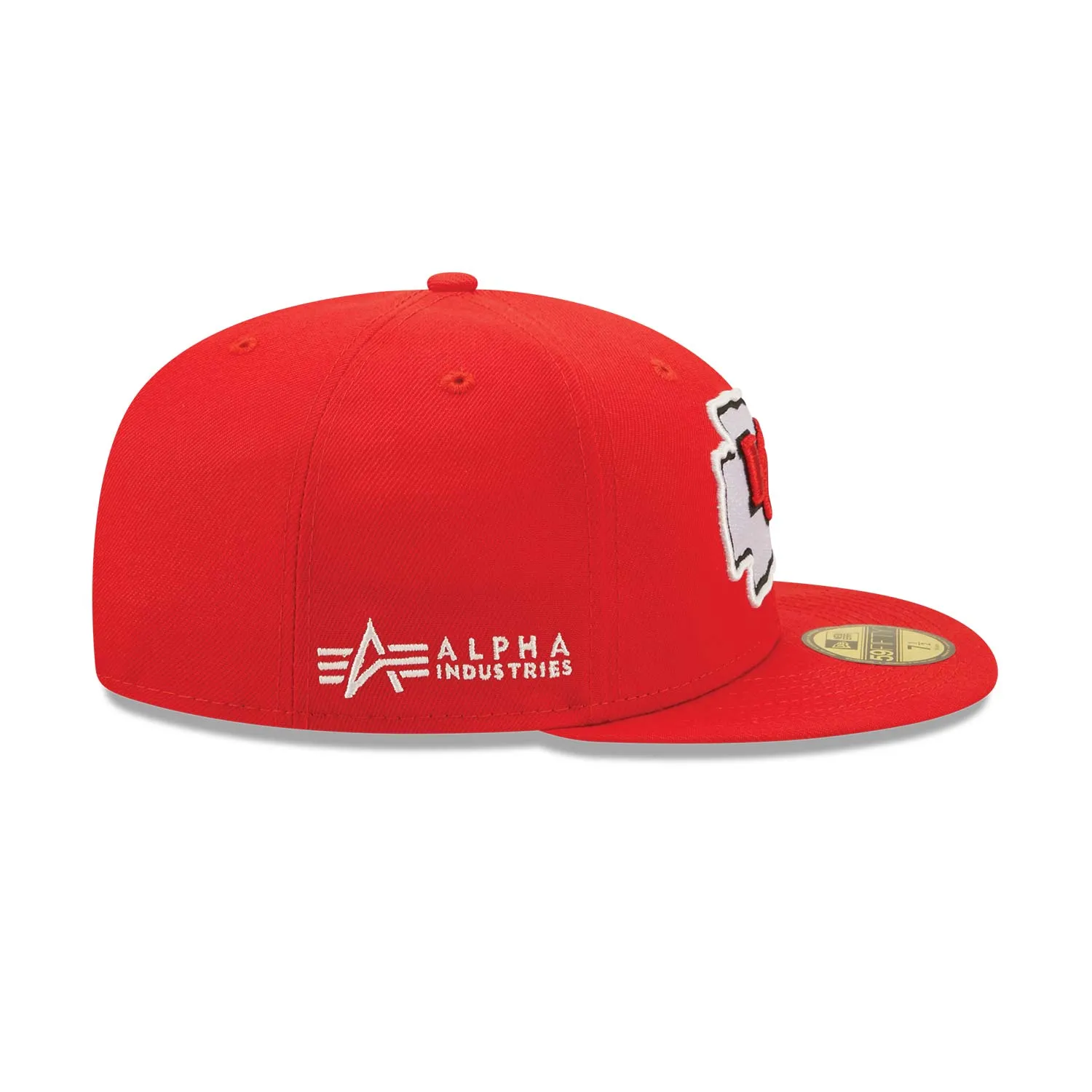 NEW ERA Kansas City Chiefs x Alpha Industries Red 59FIFTY Fitted Cap