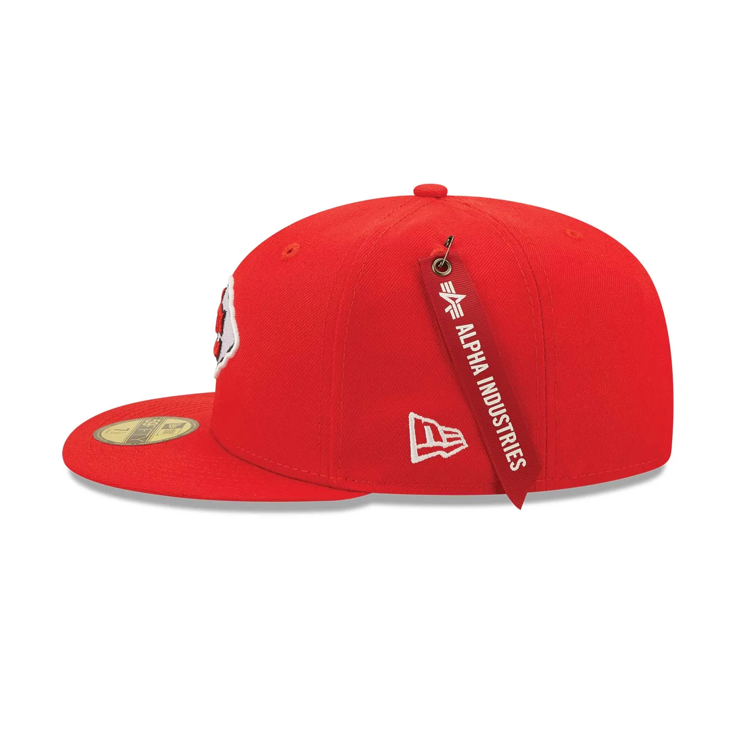 NEW ERA Kansas City Chiefs x Alpha Industries Red 59FIFTY Fitted Cap