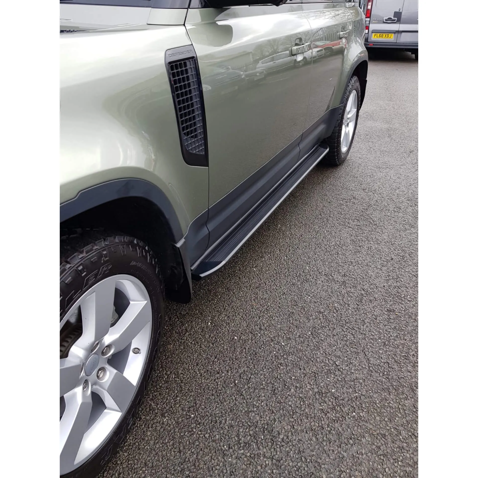 Orca Side Steps Running Boards for the Land Rover Defender 110 2020 