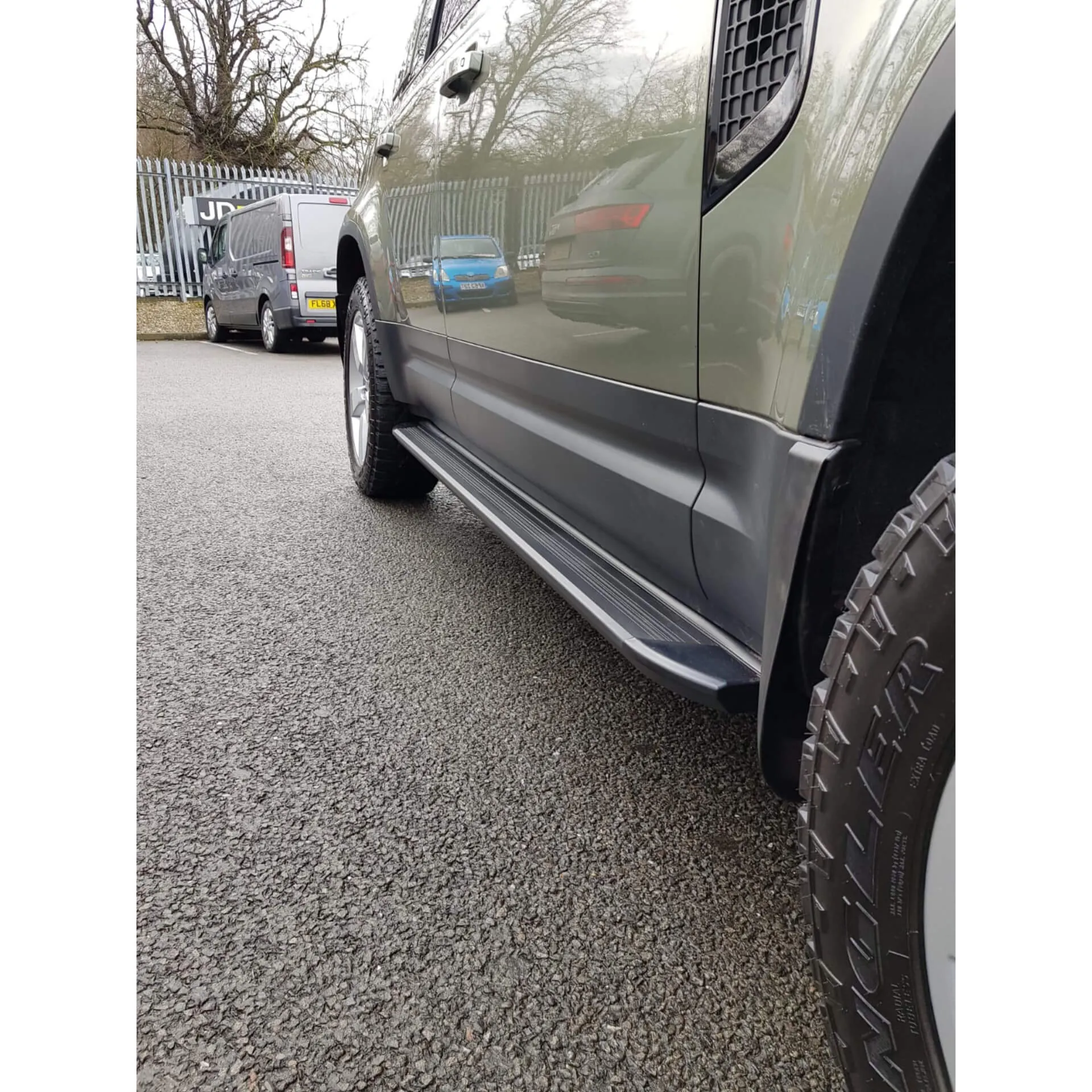 Orca Side Steps Running Boards for the Land Rover Defender 110 2020 