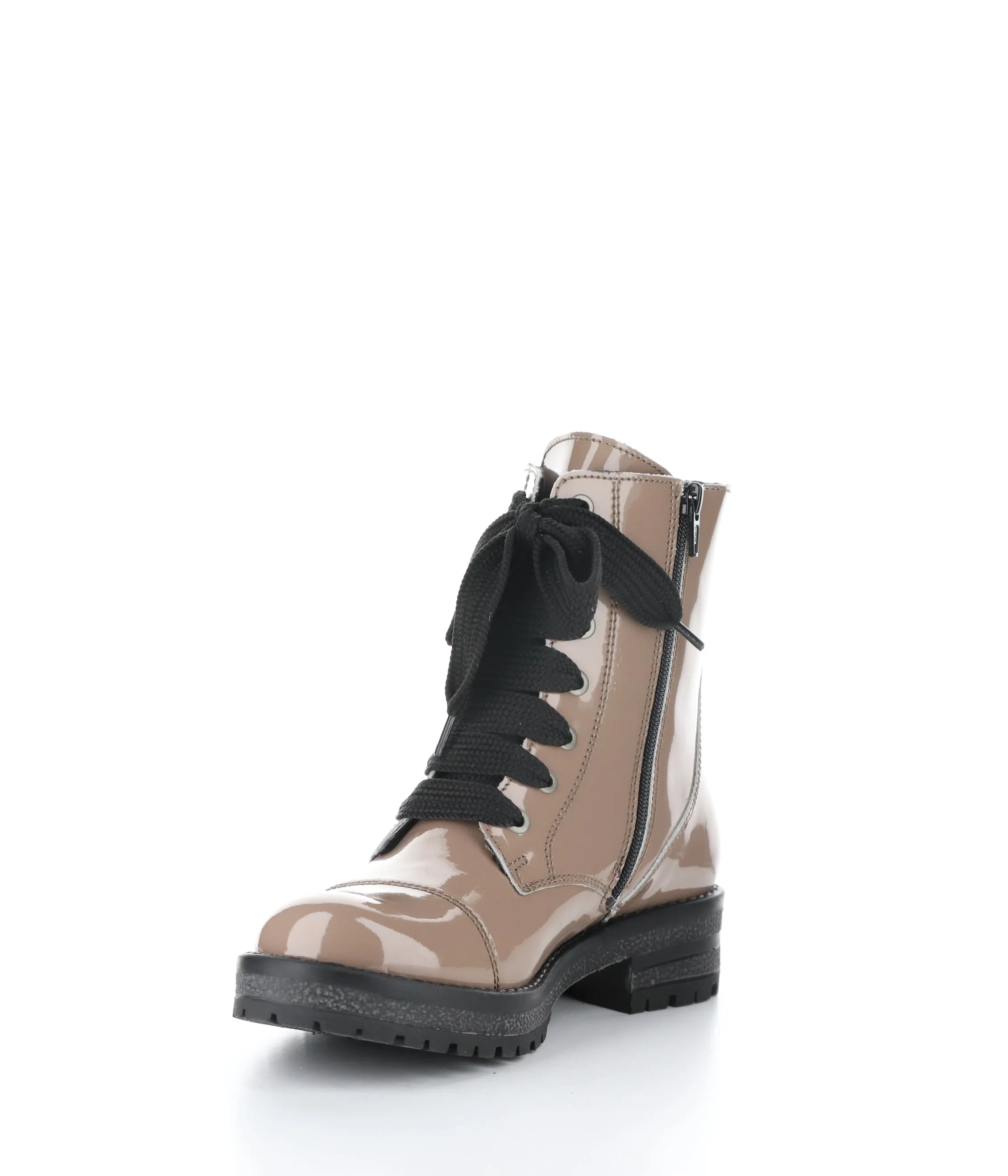 PAULIE CAPPUCCINO Round Toe Boots