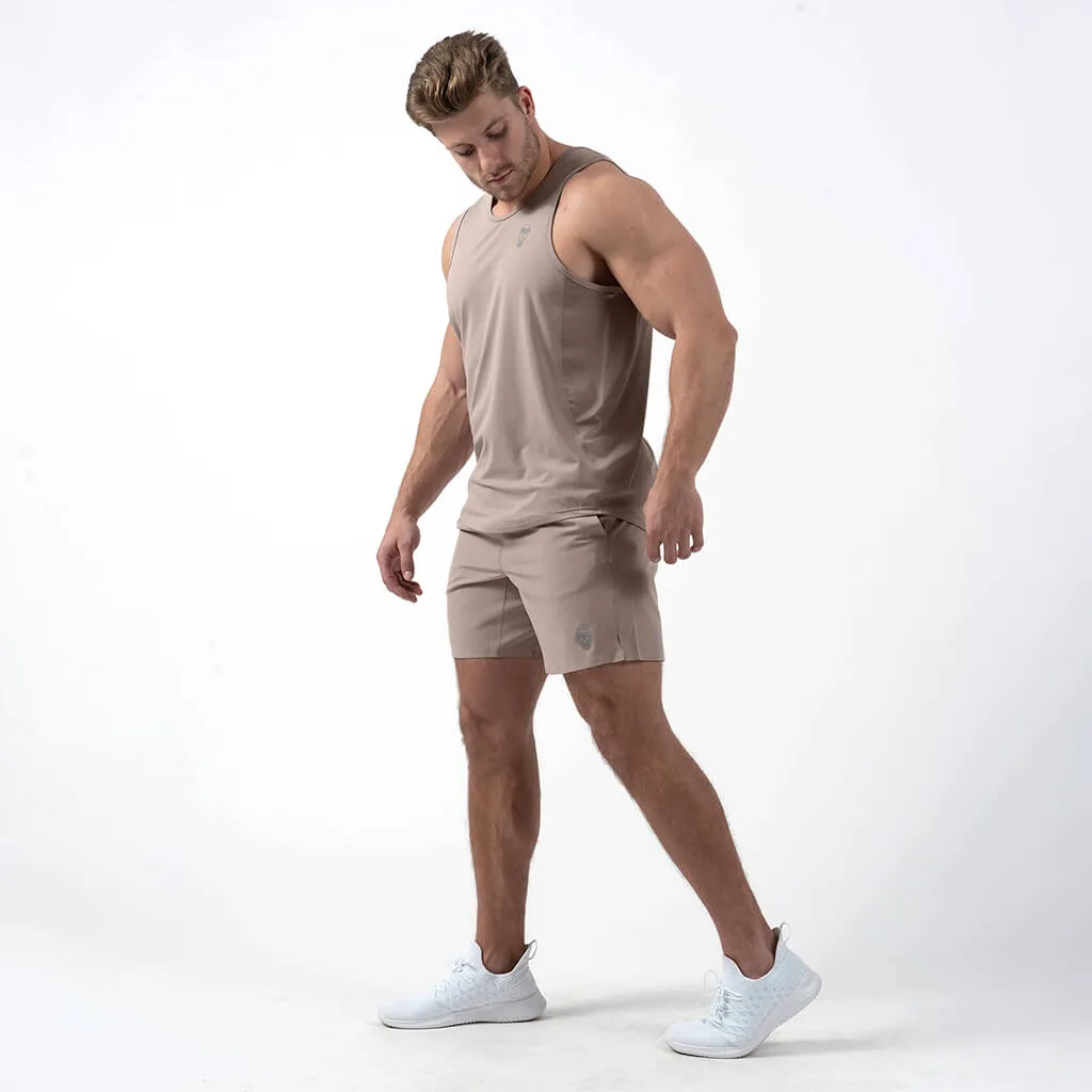 Performance Shorts - Taupe