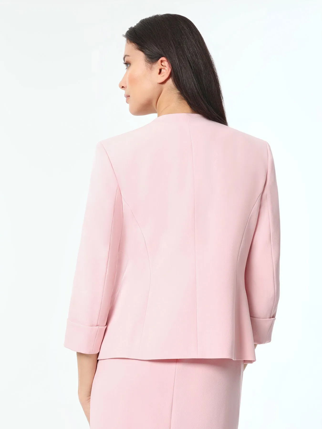 Petite Elle Jacket, Iconic Stretch Crepe