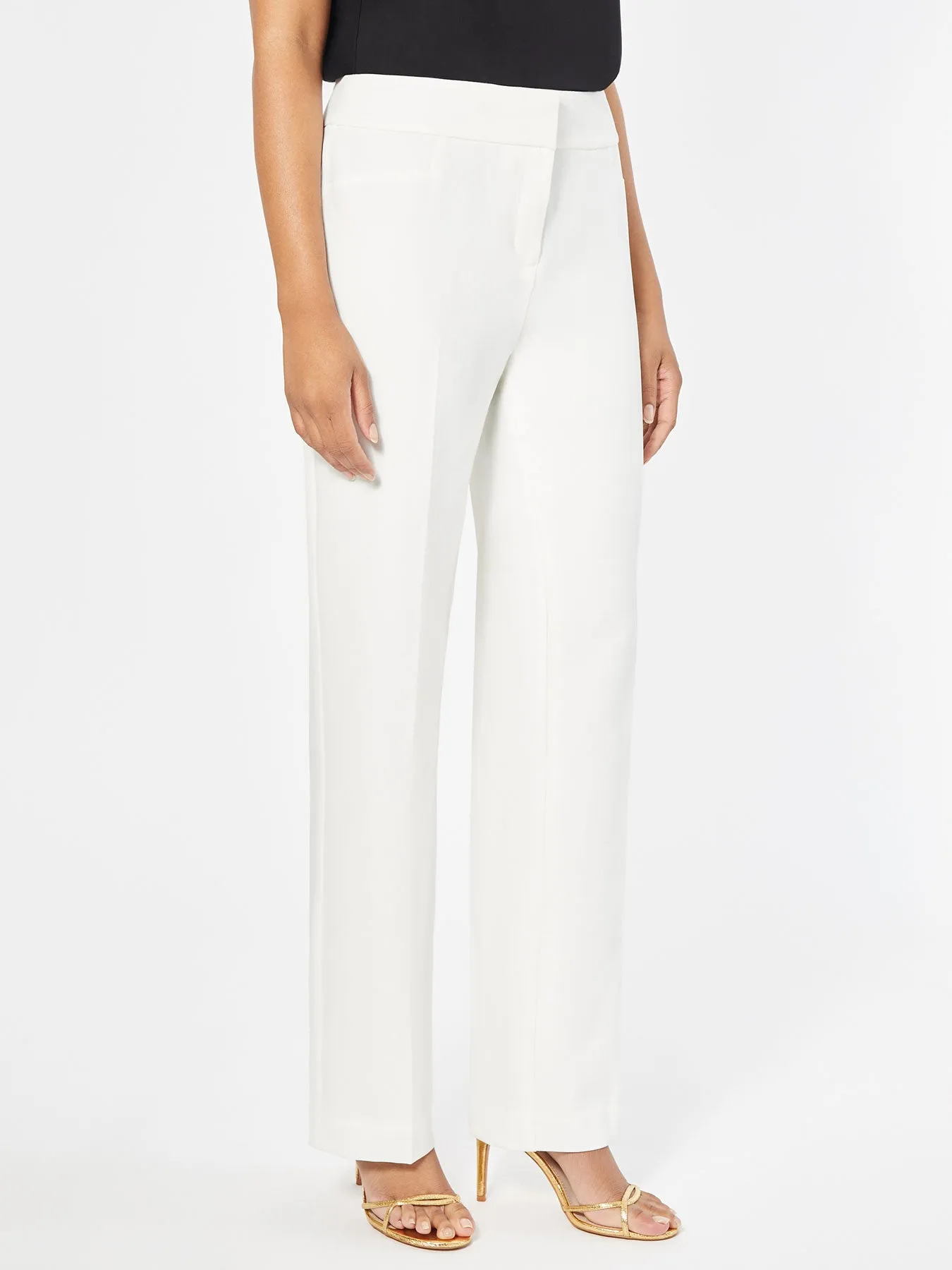 Petite Harper Pant, Iconic Stretch Crepe