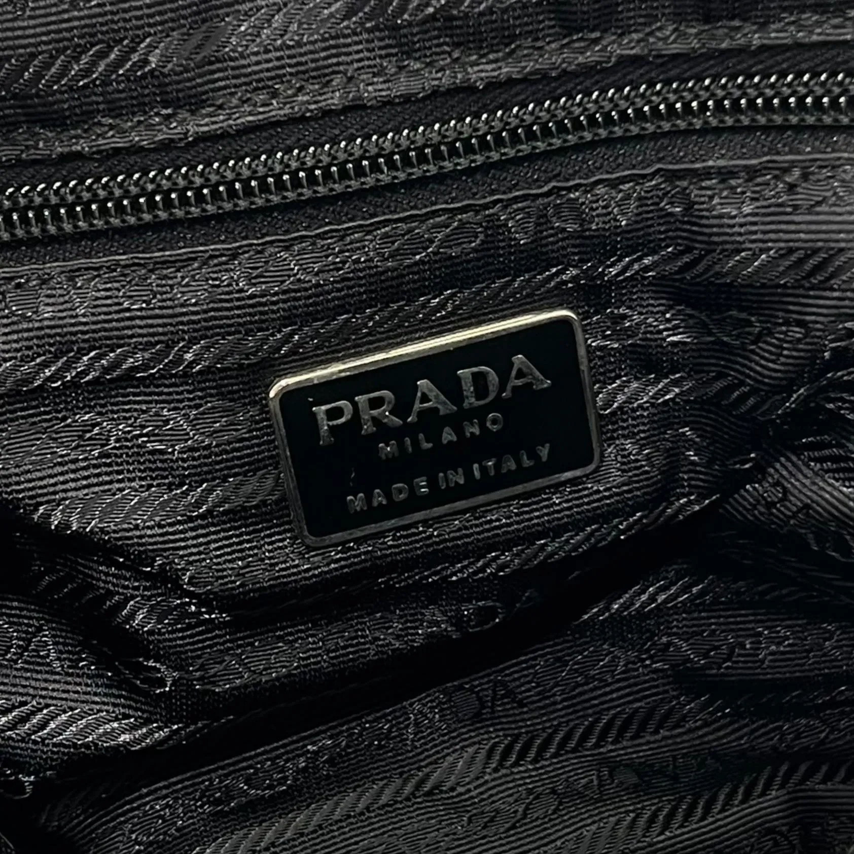 PRADA MINI SHOPPING BAG IN NYLON VINTAGE