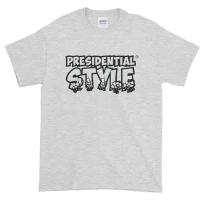 Presidential Style Black Short-Sleeve T-Shirt