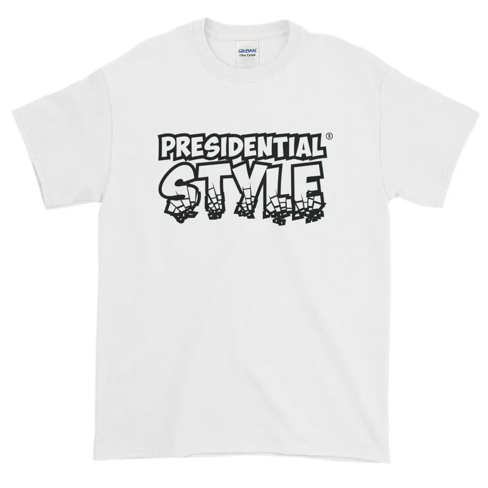 Presidential Style Black Short-Sleeve T-Shirt