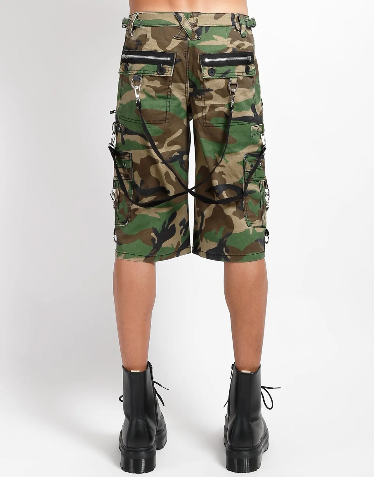 PUNK SHORT GREEN CAMO