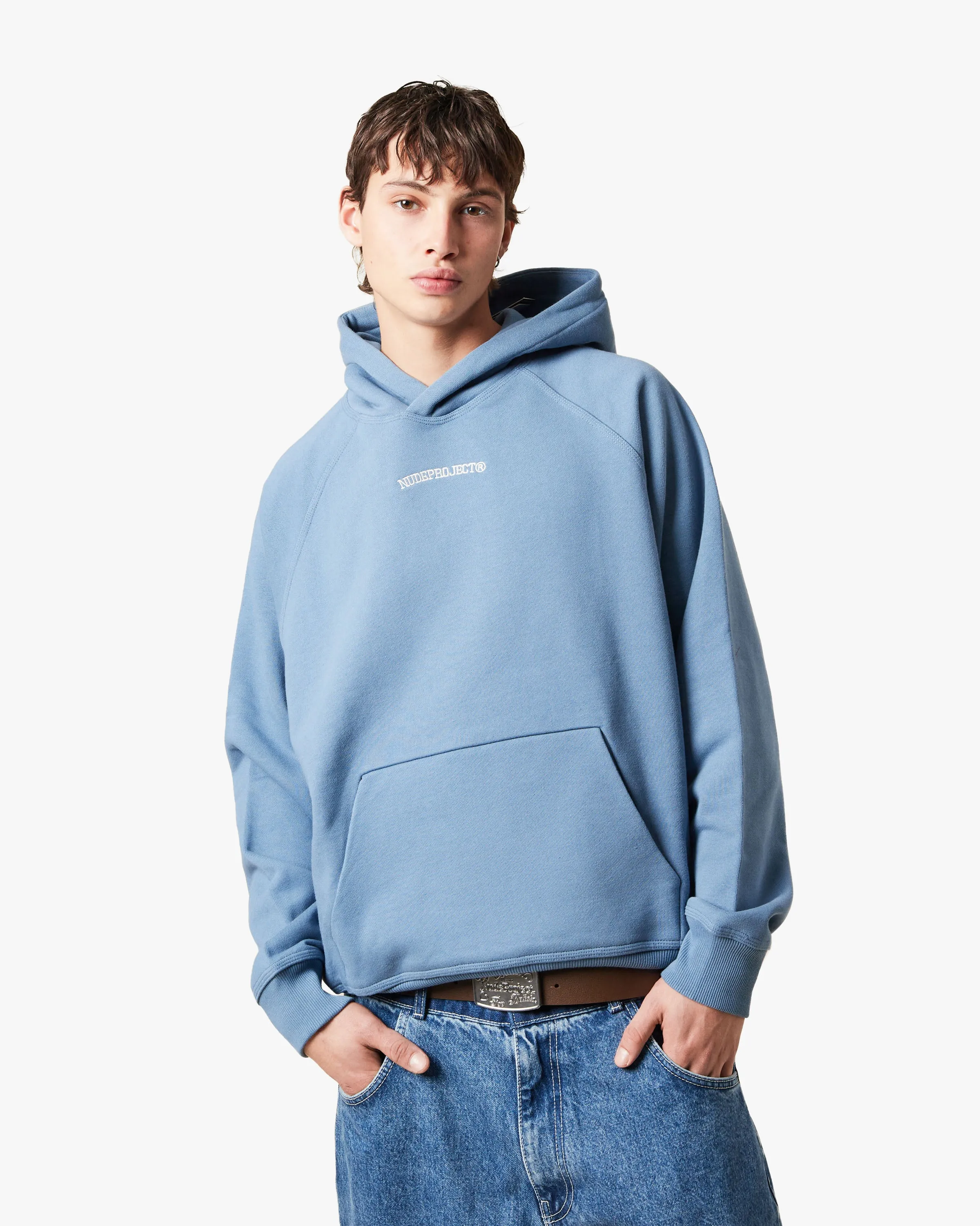 RAGLAN CLASSIC HOOD BLUE