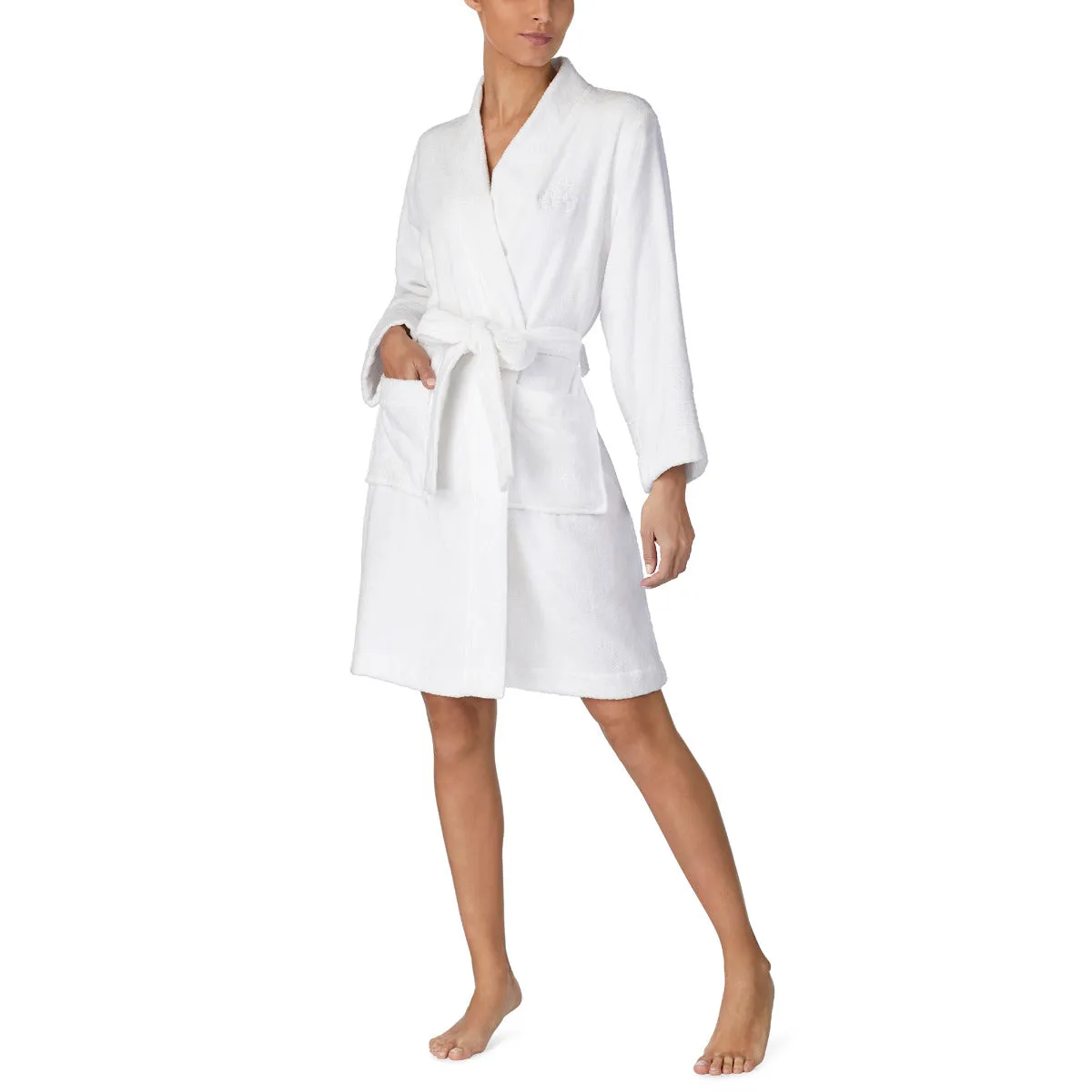 RALPH LAUREN - CORE GREENWICH ROBES SHORT ROBE