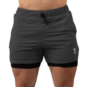 React Training Shorts - Gray