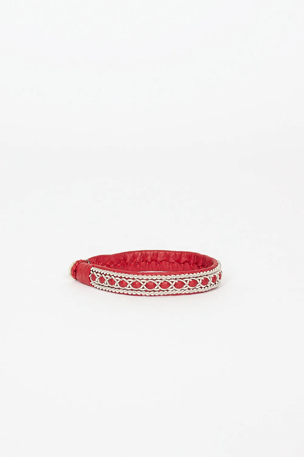 Red Hide B Bracelet 1