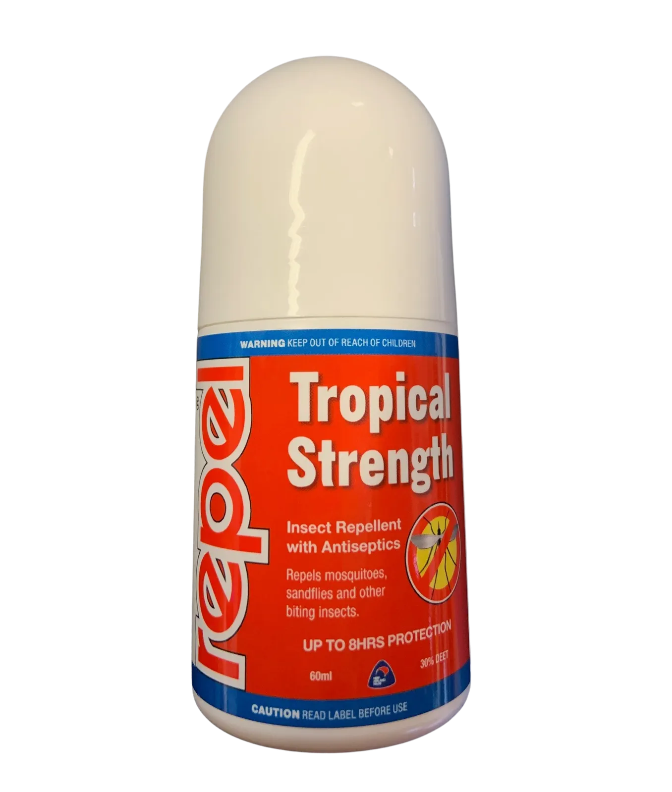 Repel Tropical Strength Roll On Repellent 60ml