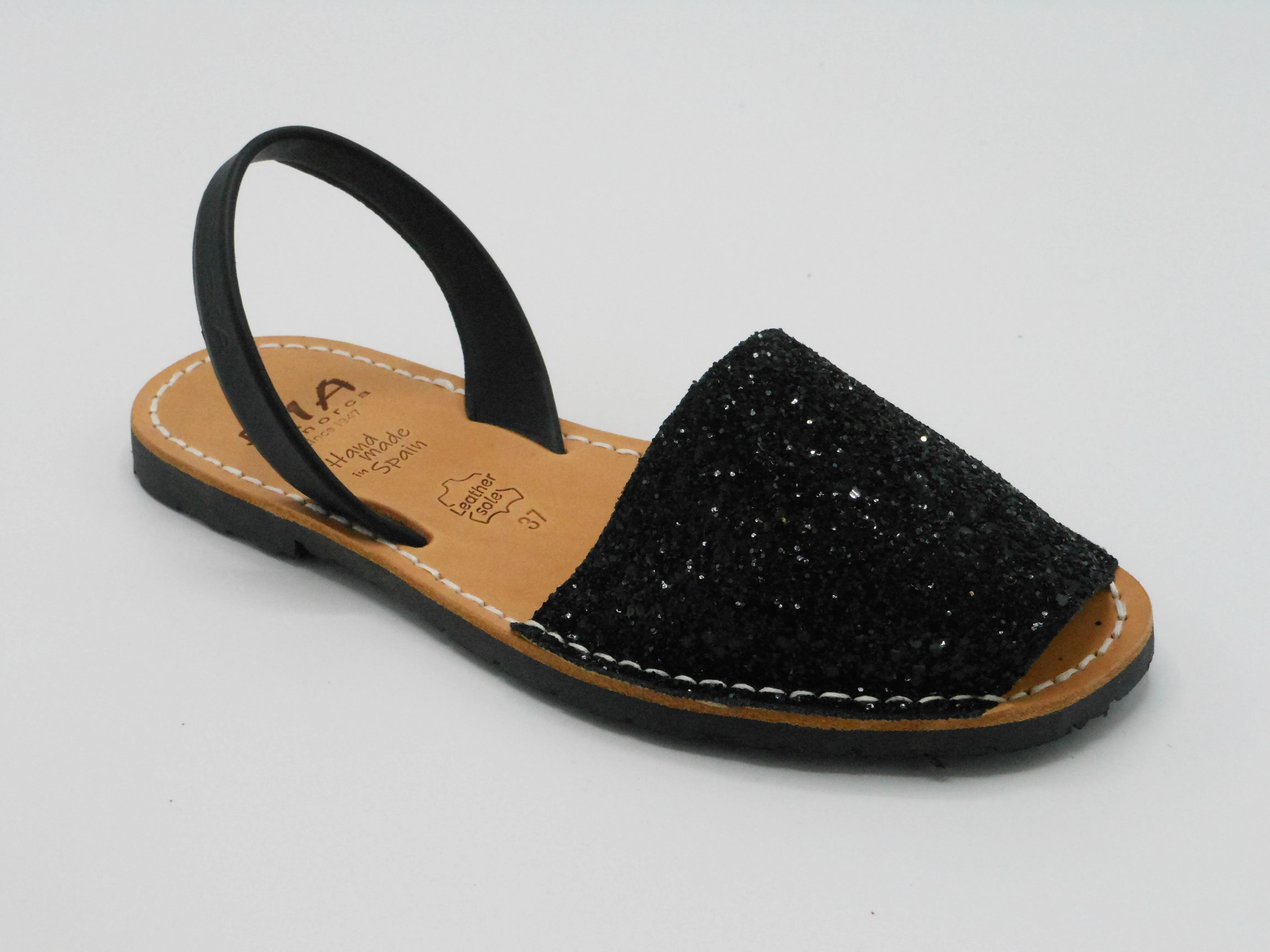 RIA Minorchina glitter negro