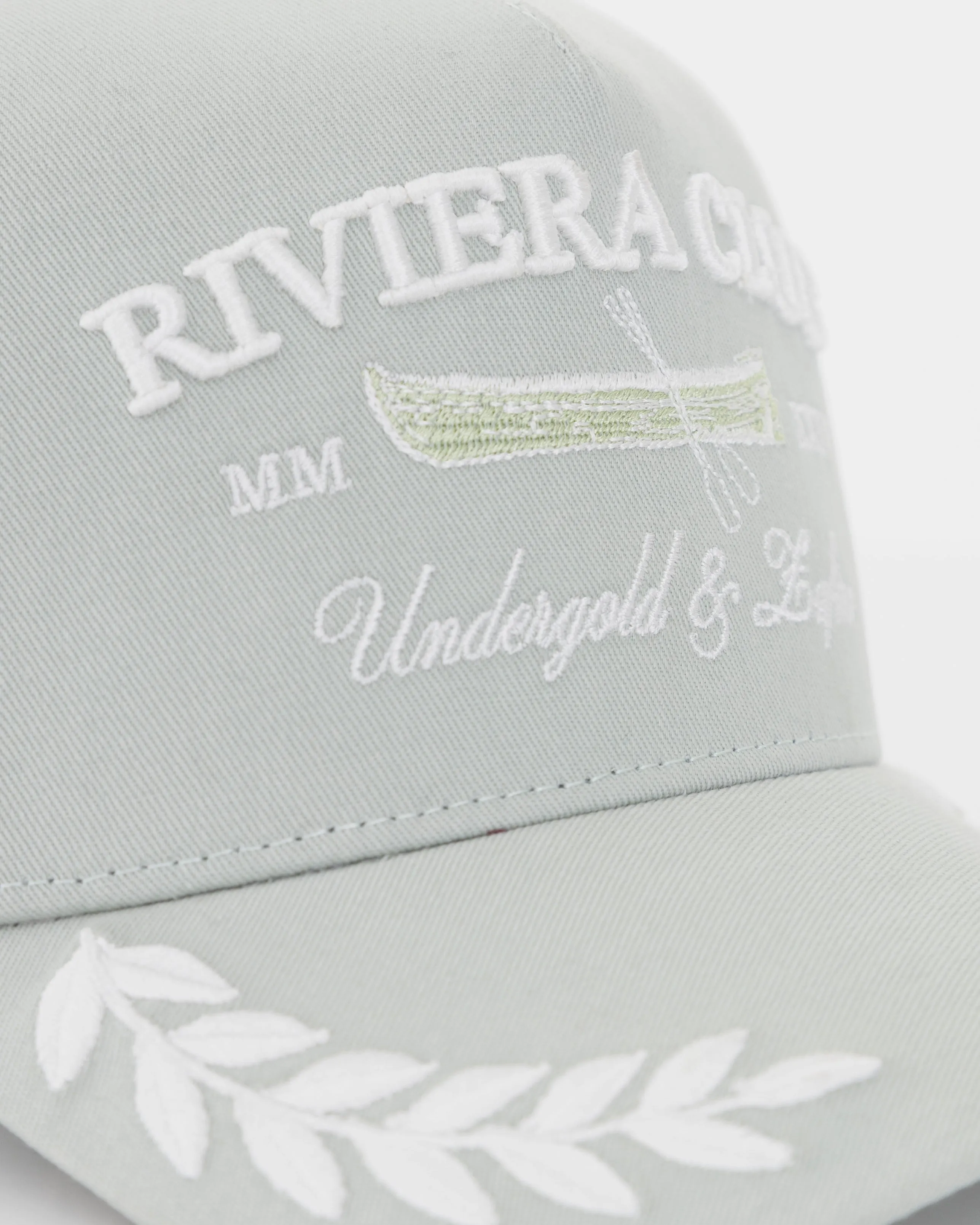 Riviera Club High Crown Cap Green