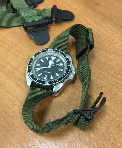 Royal Marines Falklands Era Strap, Green