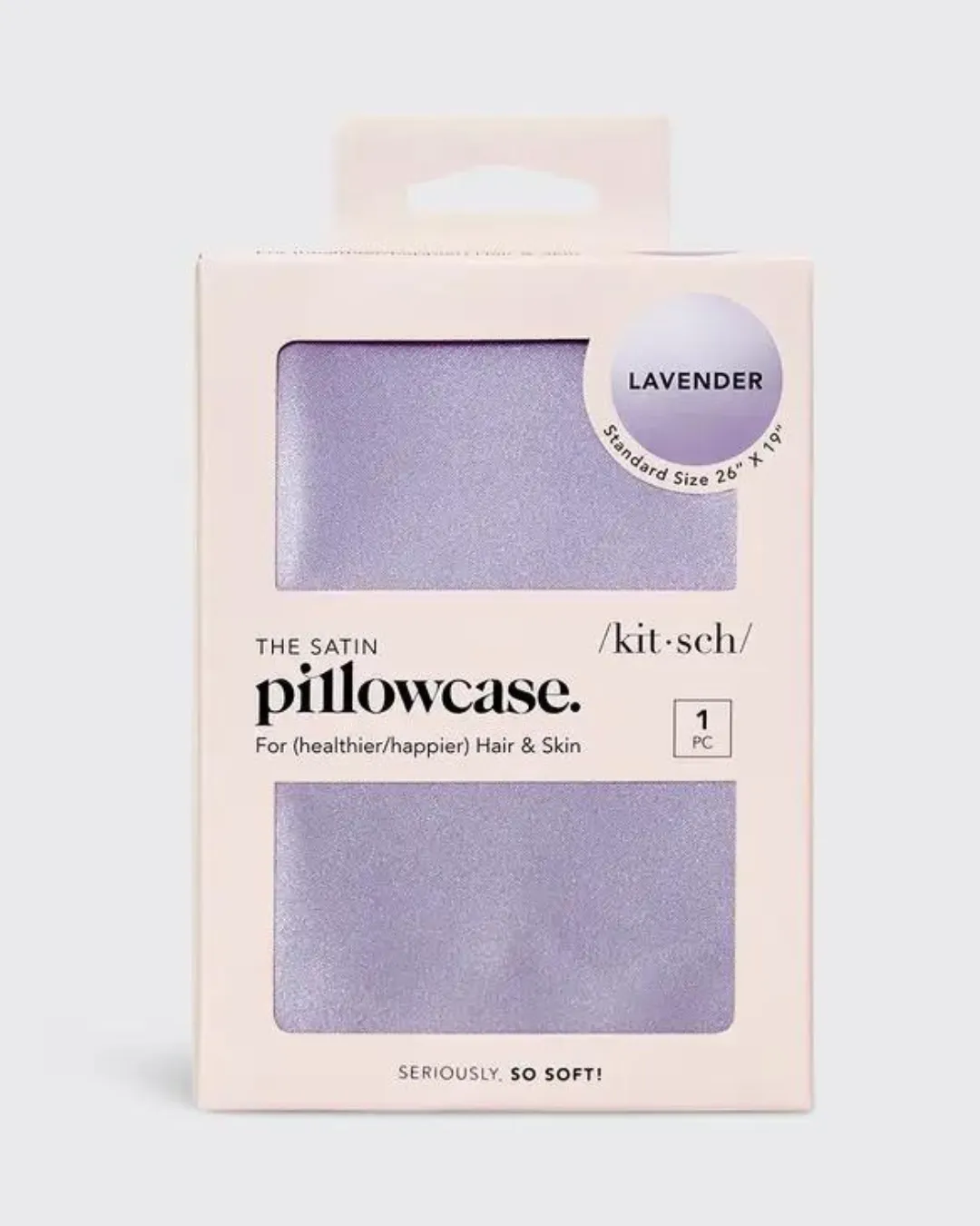 Satin Pillowcase - Lavender