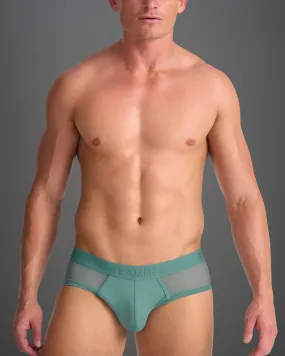 Score Sheer Brief - Teal