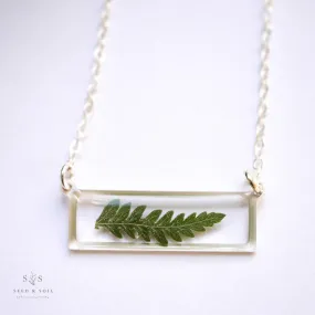 Seed & Soil Minimalist Bar Necklace