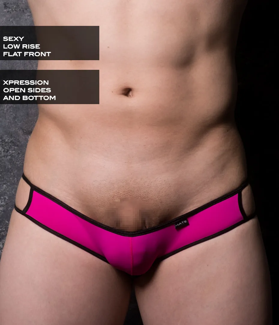 Sexy Men's Swimwear Xpression Mini Swim Squarecut - Ran Kwang VII (Flat Front / Reduced Sides)