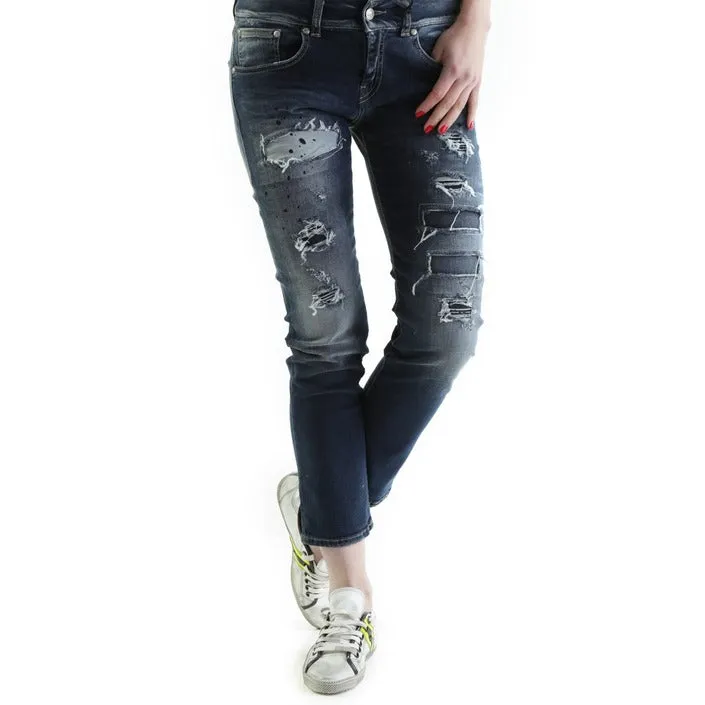 Sexy Woman Jeans Donna