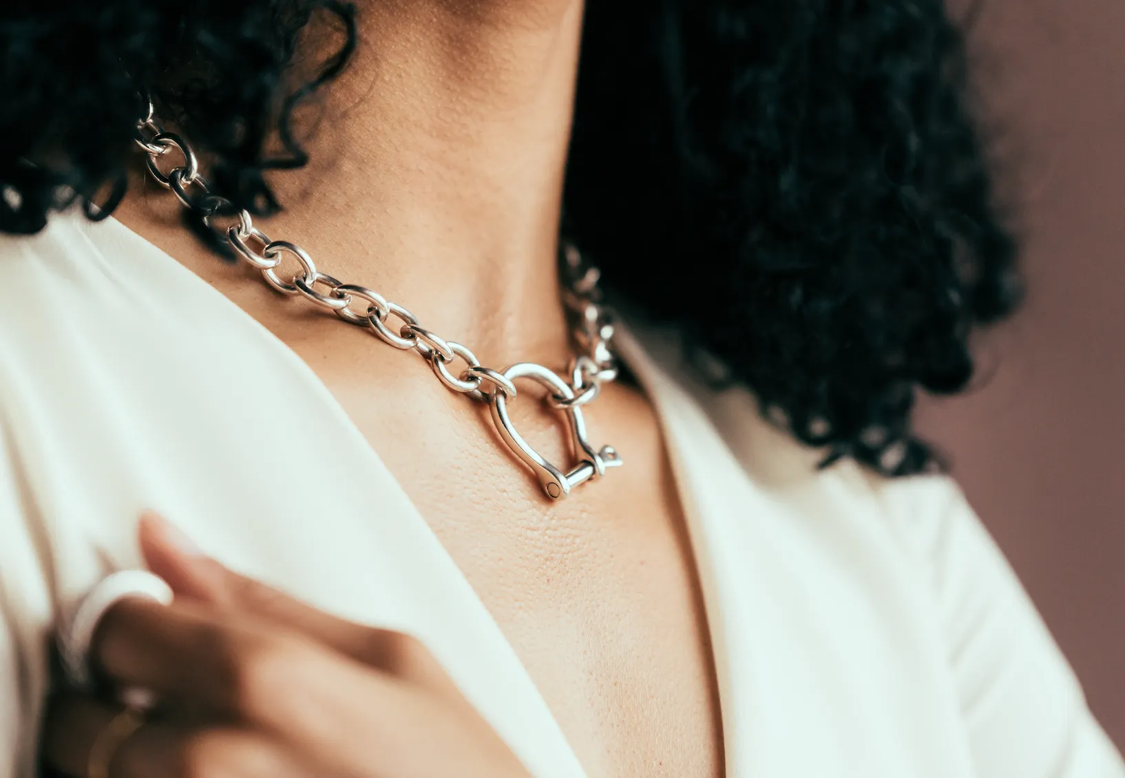 Shackle Chain Necklace