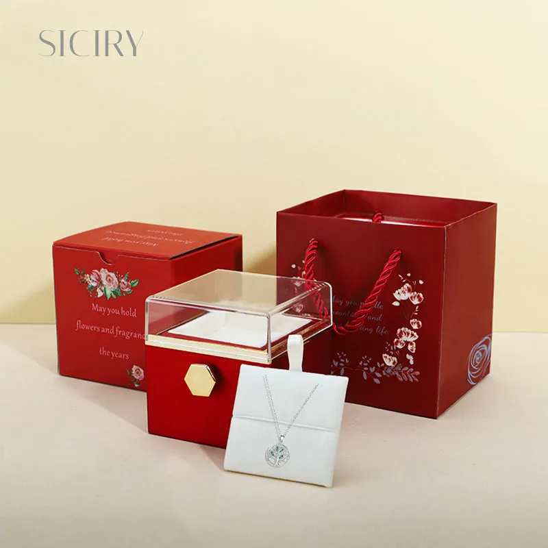 Siciry -Tree of Life-Rose Surprise Box