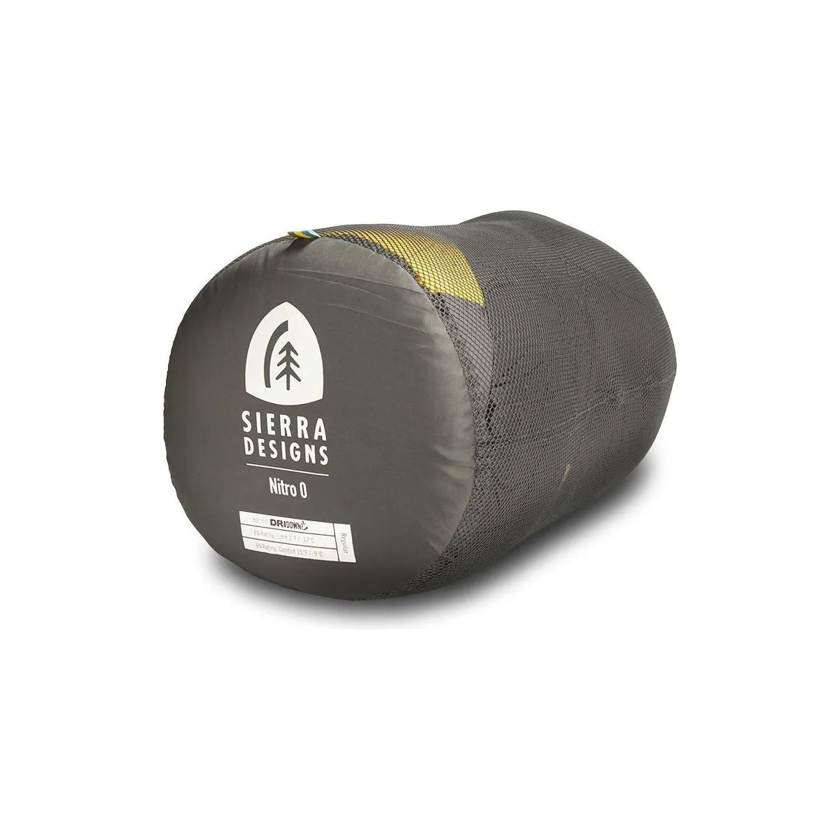 Sierra Designs Nitro 800F 0° Degree Down Sleeping Bag - Grey